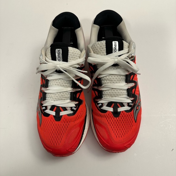 Saucony Women’s Triumph Iso 4 Vizi Red/Blk/Wht [S10413-2] Size 8.5 - Picture 5 of 16